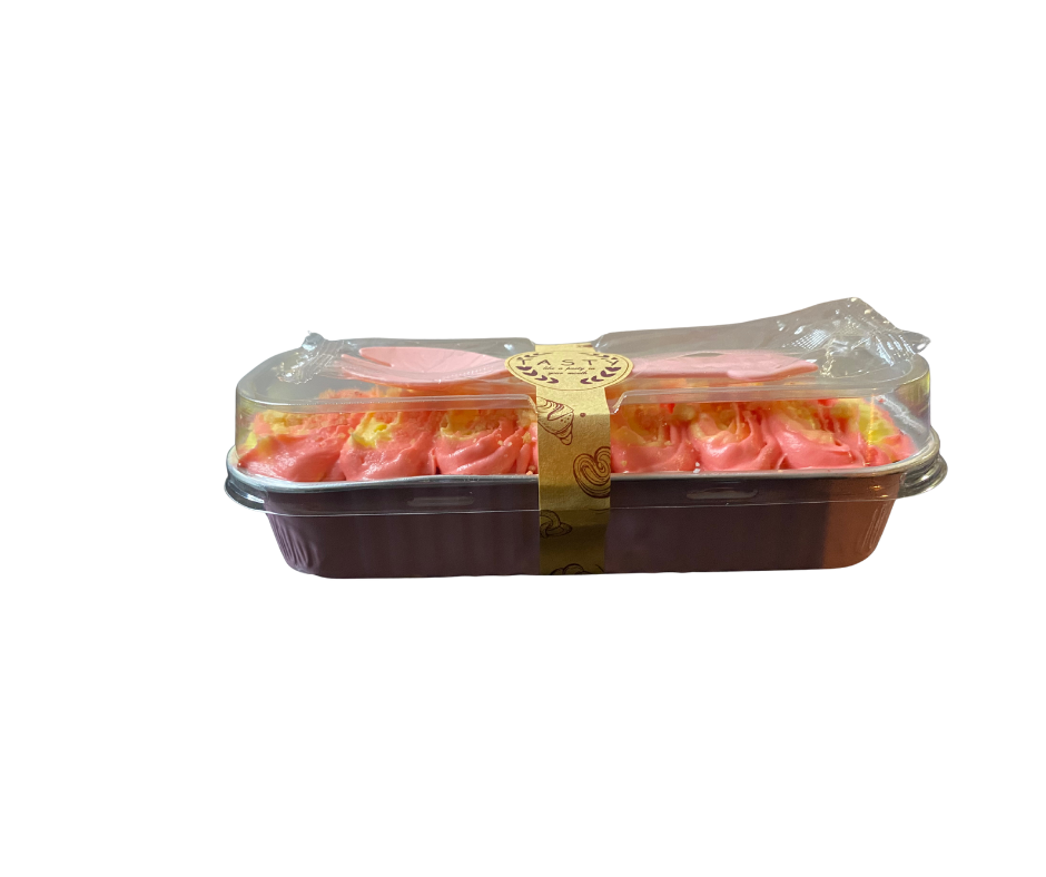 Strawberry Lemon Crunch Cake