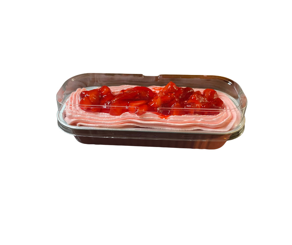 Triple Strawberry Cake